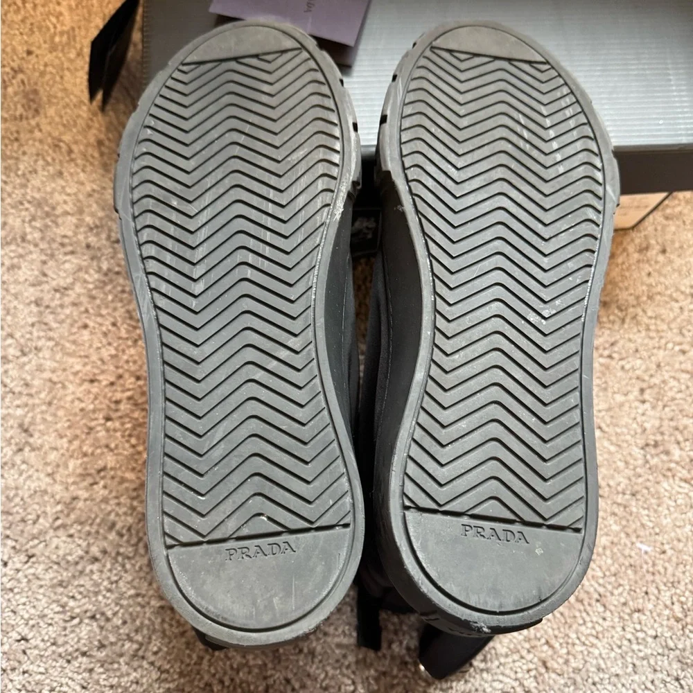 Prada Black High-Top Sneakers - Picture 8 of 11